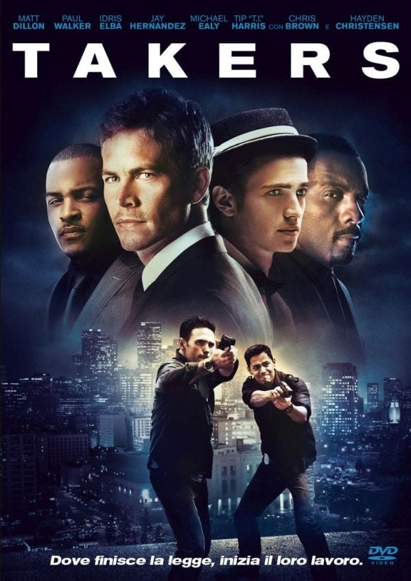 Edizione DVD di Takers