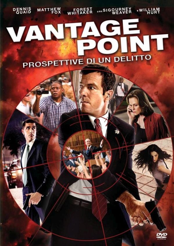 Edizione DVD di Vantage point – Prospettive di un delitto