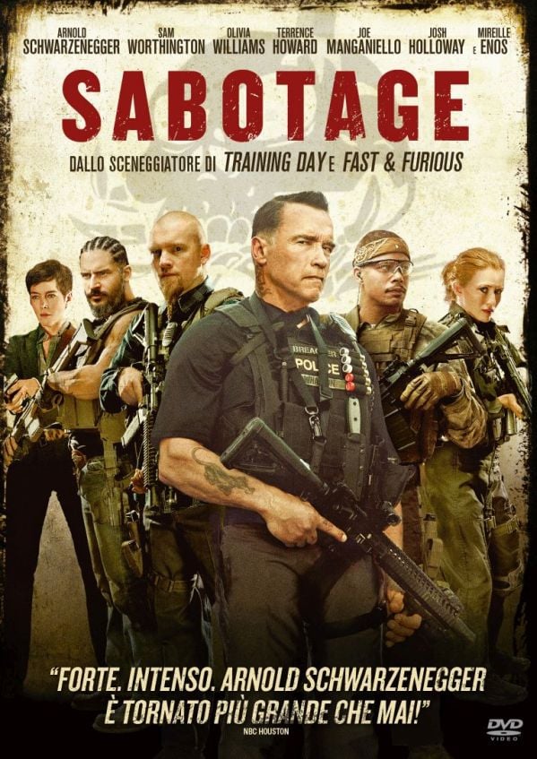 Edizione DVD di Sabotage