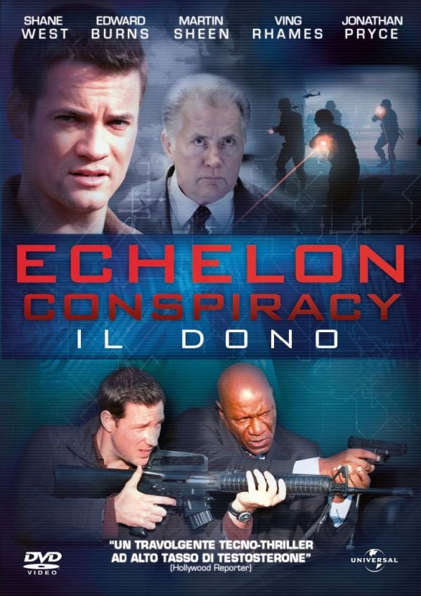 Edizione Blu-ray di Echelon Conspiracy – Il dono