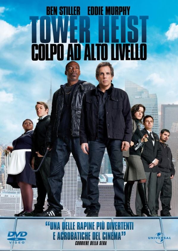 Edizione DVD di Tower Heist – Colpo ad alto livello