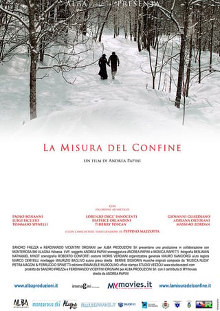 Locandina di La misura del confine (2011)