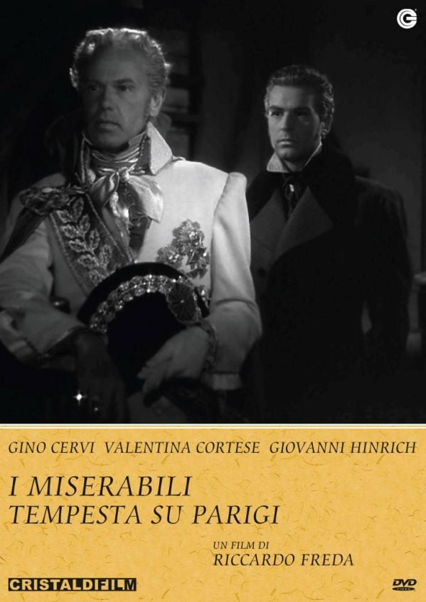 Edizione DVD di I Miserabili – Tempesta su Parigi