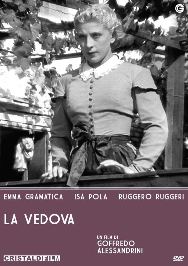 Edizione DVD di La vedova