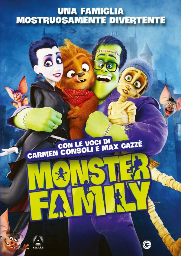 Edizione DVD di Monster Family