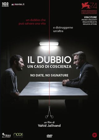 Locandina di Il dubbio – Un caso di coscienza (2018)