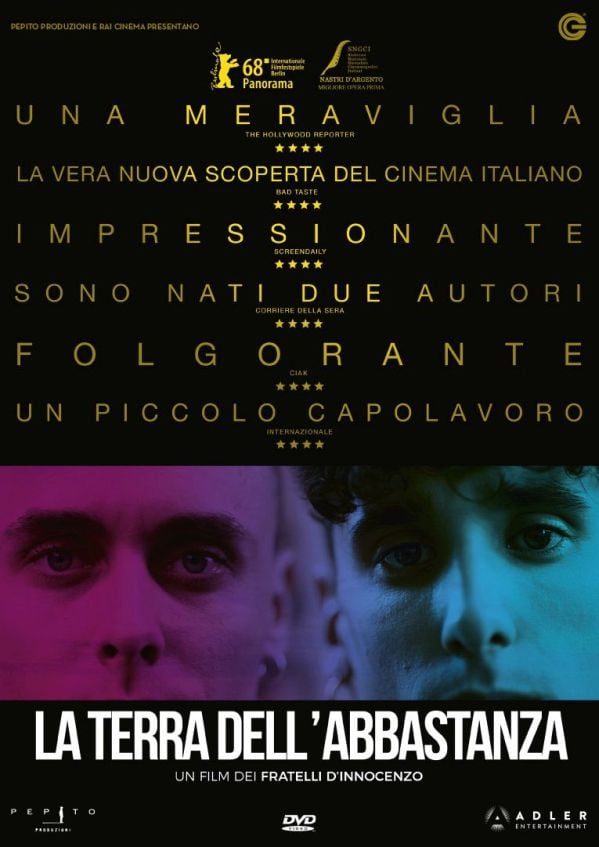 Edizione DVD di La terra dell’abbastanza