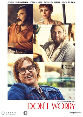 Locandina di Don’t Worry (2018)
