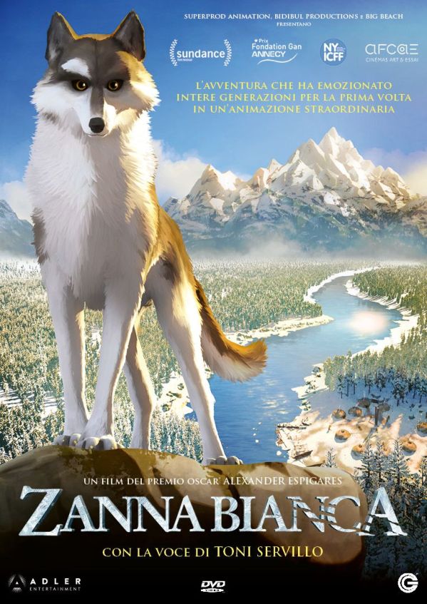 Edizione DVD di Zanna bianca