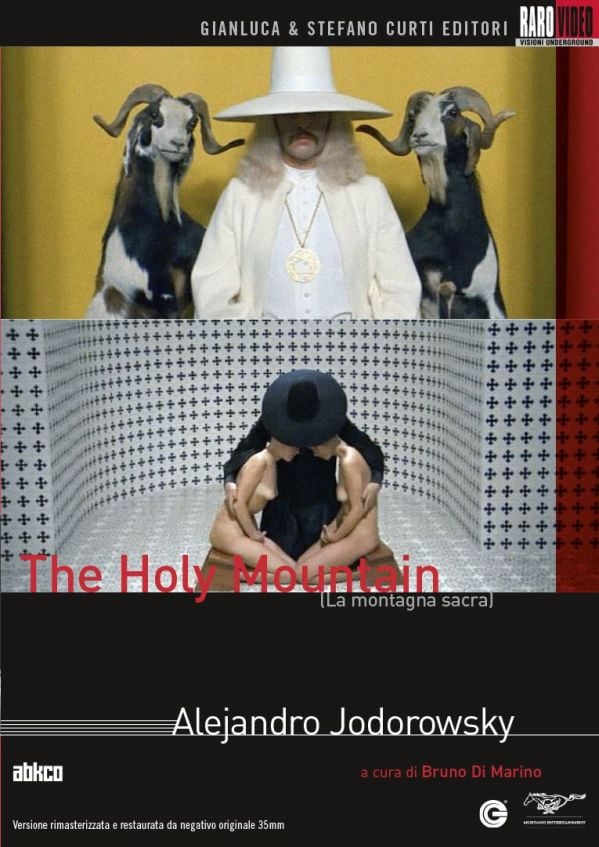 Edizione DVD di La montagna sacra