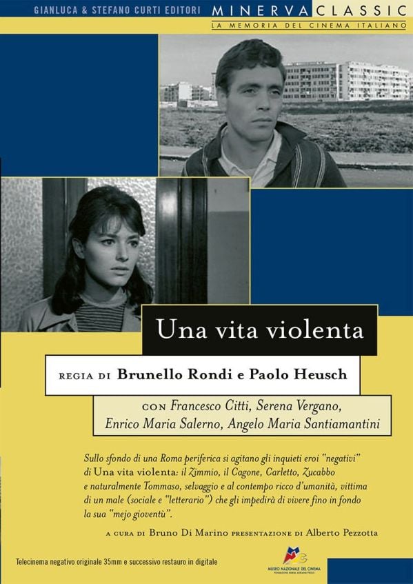 Edizione DVD di Una vita violenta