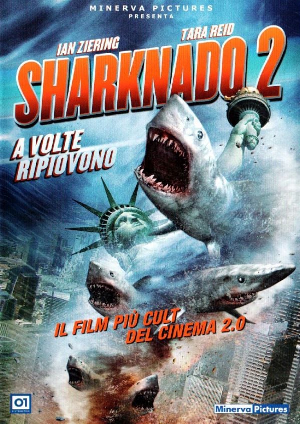 Edizione DVD di Sharknado 2 – A volte ripiovono