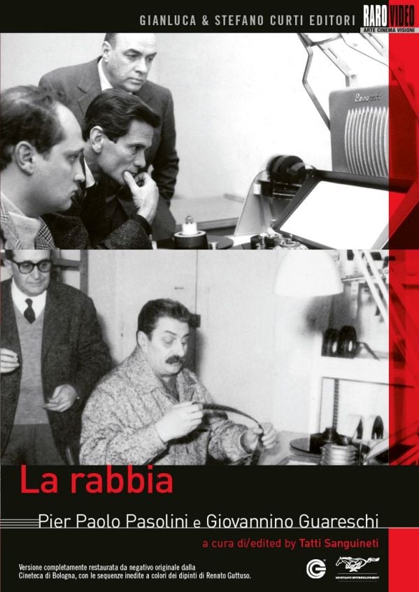 Edizione DVD di La rabbia