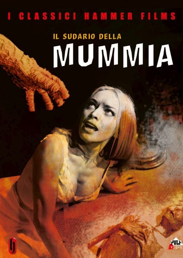 Edizione DVD di Il sudario della mummia