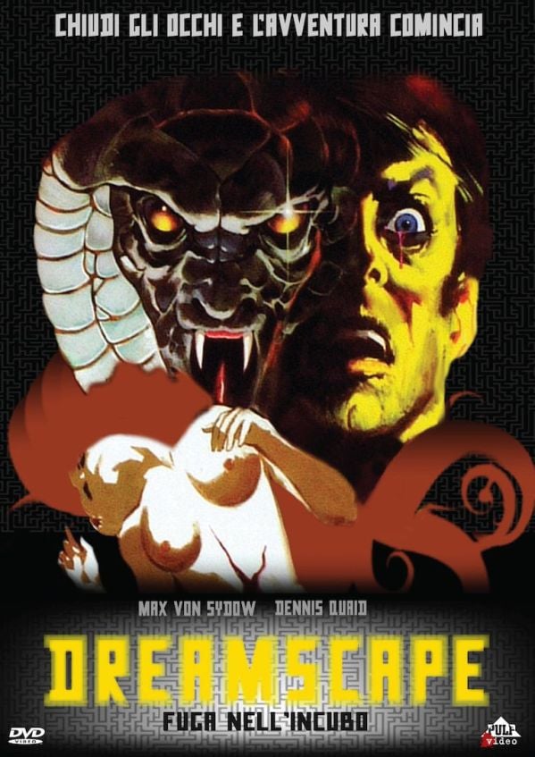 Edizione DVD di Dreamscape – Fuga dall’incubo