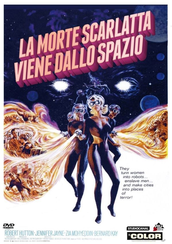 Edizione DVD di La morte scarlatta viene dallo spazio
