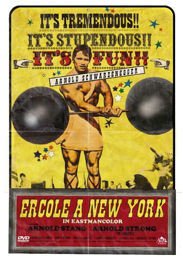 Edizione DVD di Ercole a New York