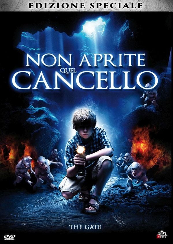 Edizione DVD di Non aprite quel cancello