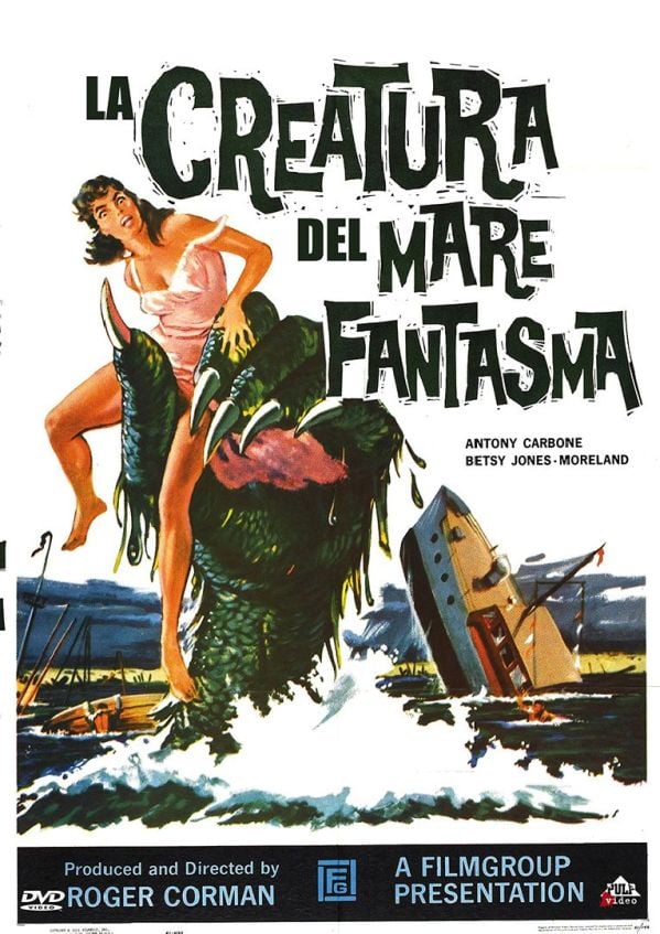 Edizione DVD di La creatura del mare fantasma
