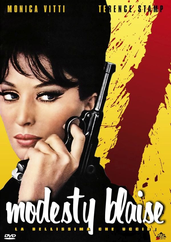 Edizione DVD di Modesty Blaise – La bellissima che uccide