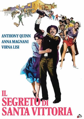 Locandina di Il segreto di Santa Vittoria (1969)