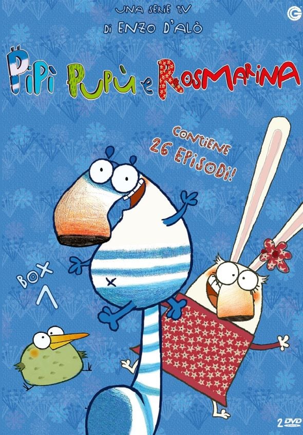 Edizione BOX DVD di Pipì, Pupù e Rosmarina La Serie TV – Vol. 1