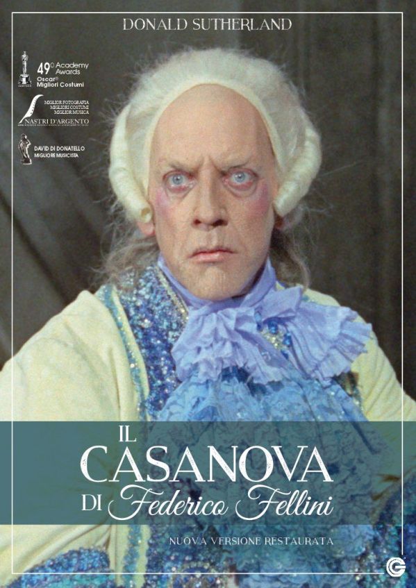 Edizione DVD di Il Casanova di Federico Fellini