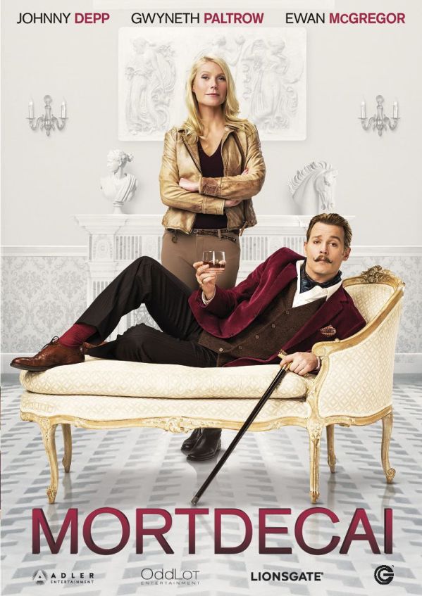 Edizione DVD di Mortdecai