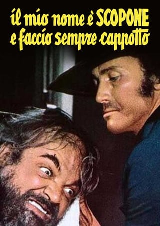 Locandina di Il mio nome è Scopone e faccio sempre cappotto (1972)
