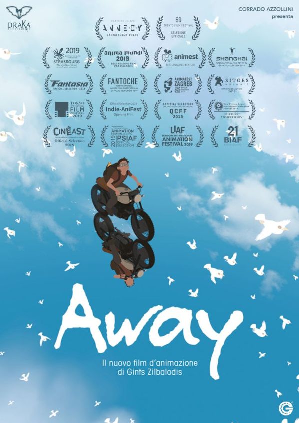 Edizione DVD di Away