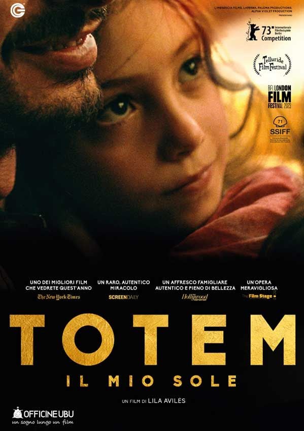 Edizione DVD di Totem – Il mio sole