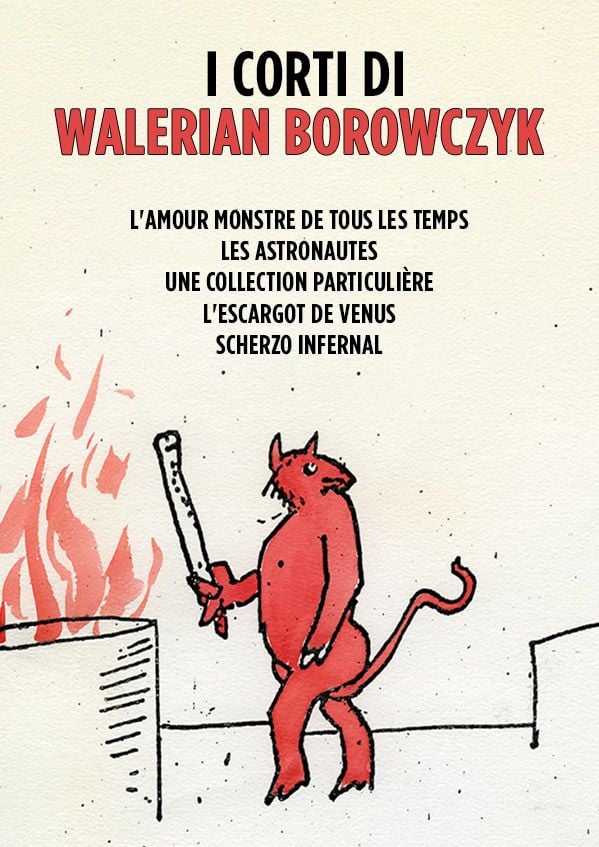 Edizione  di I corti di Walerian Borowczyk
