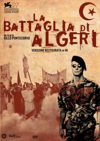Locandina di La battaglia di Algeri (1966)