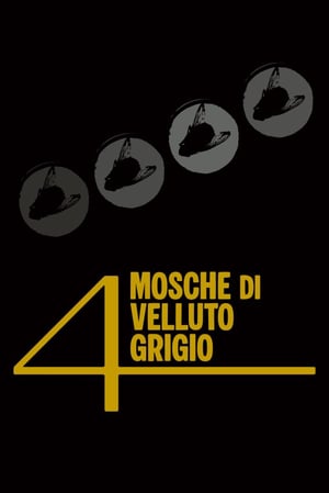 Locandina di 4 mosche di velluto grigio (1971)