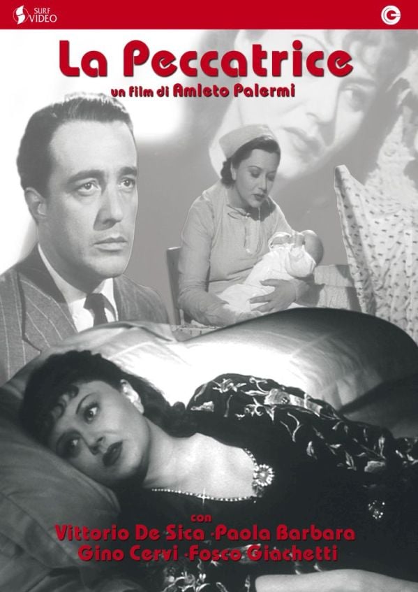 Edizione DVD di La peccatrice
