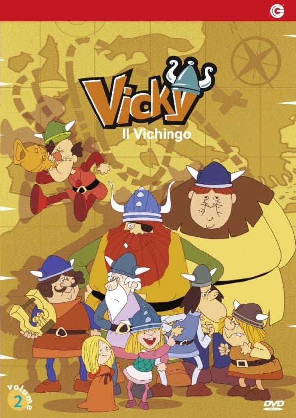 Edizione DVD di Vicky il Vichingo Volume 2