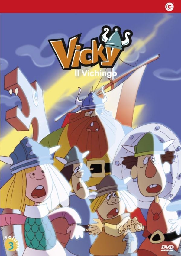 Edizione DVD di Vicky il Vichingo Volume 3