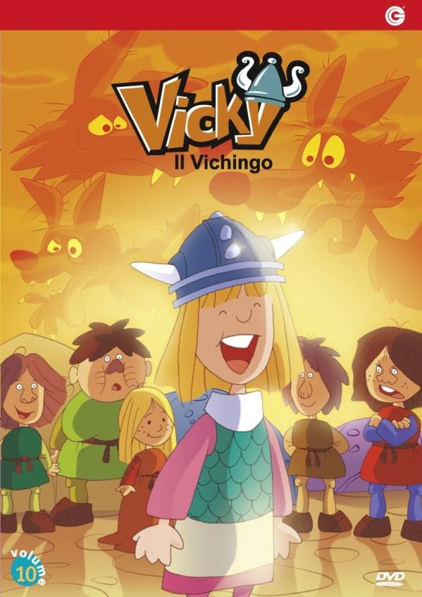 Edizione DVD di Vicky il Vichingo Volume 10