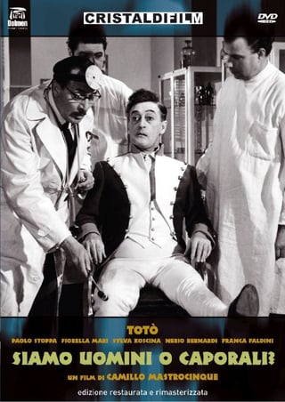 Locandina di Siamo uomini o caporali? (1955)