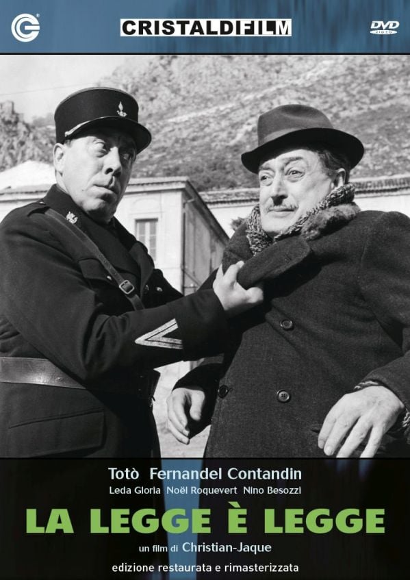 Edizione DVD di La legge è legge