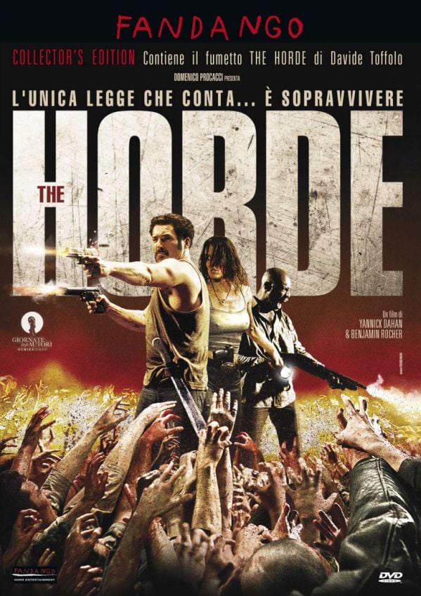 Edizione DVD di The horde