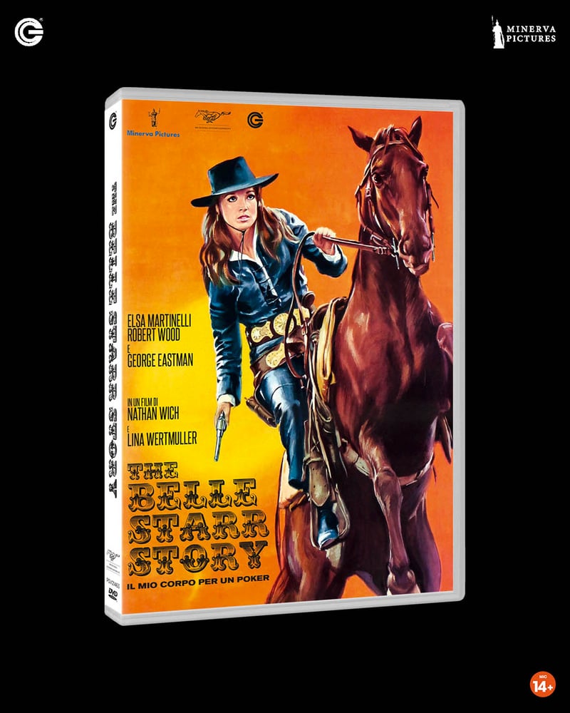 Edizione DVD di The Belle Starr Story – Il mio corpo per un poker