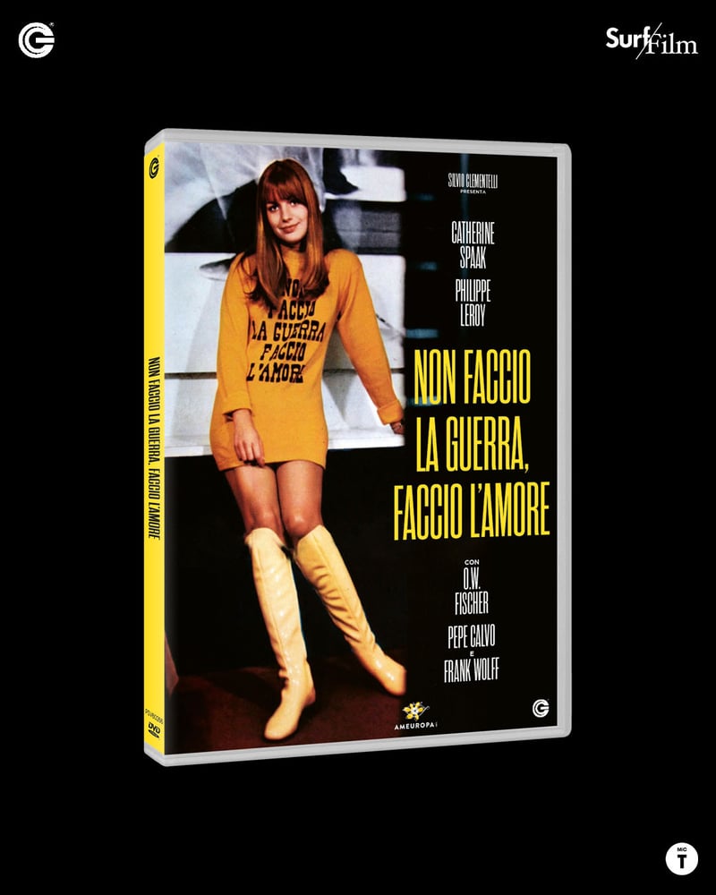 Edizione DVD di Non faccio la guerra, faccio l’amore