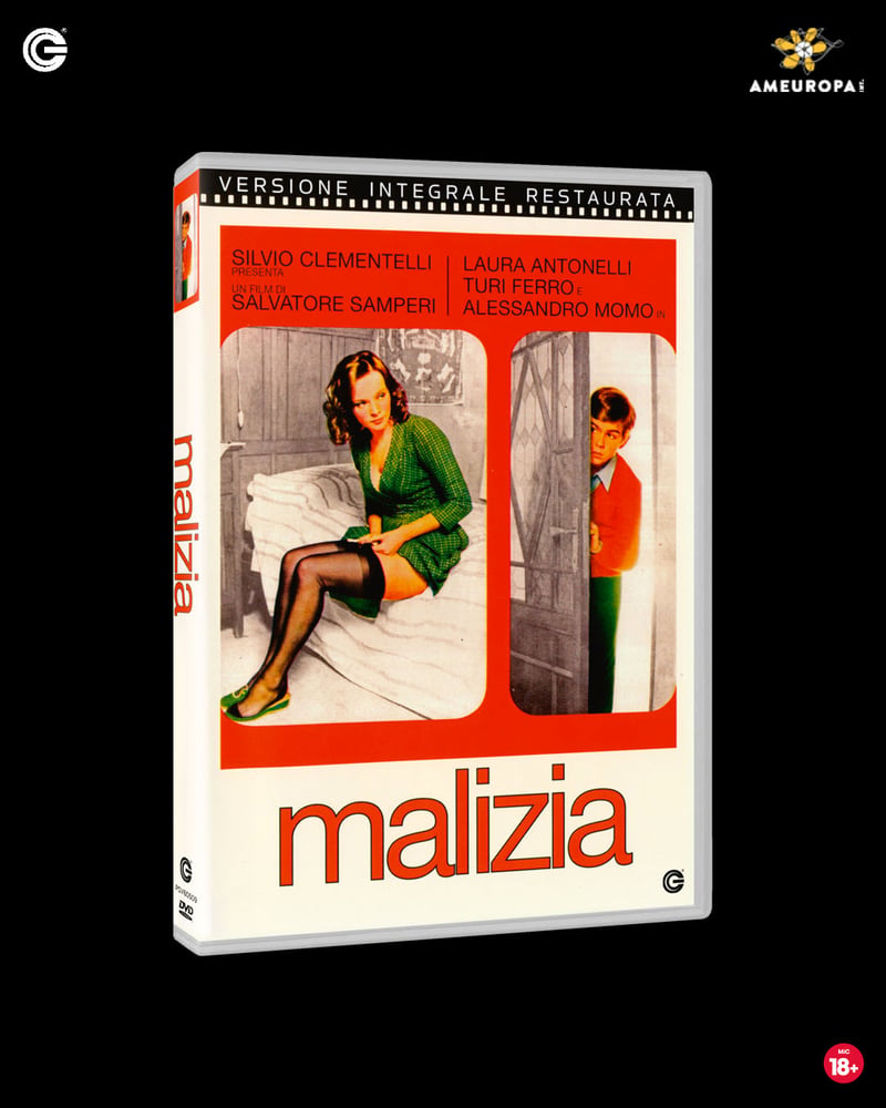 Edizione DVD di Malizia