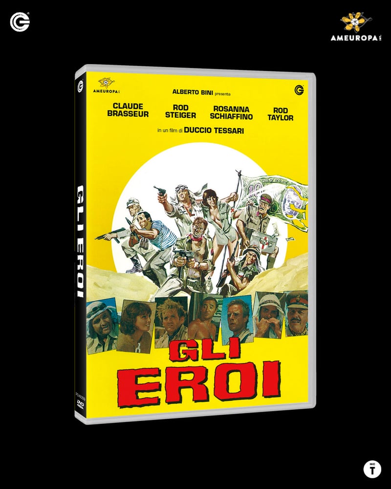 Edizione DVD di Gli eroi