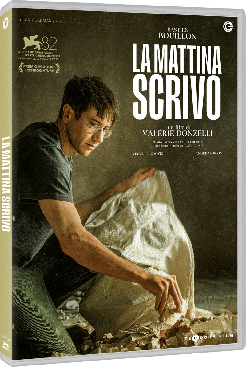 Edizione DVD di La mattina scrivo