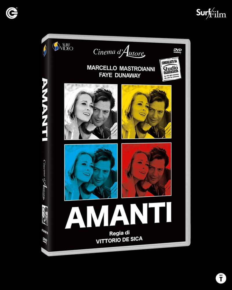 Edizione DVD di Amanti
