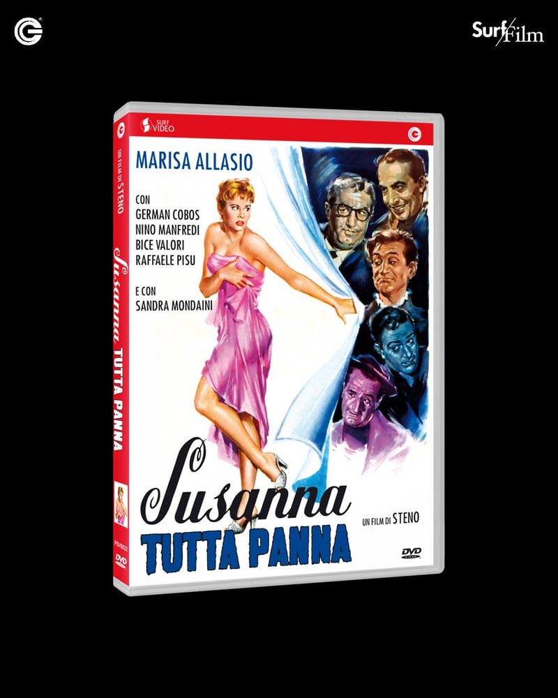 Edizione DVD di Susanna tutta panna