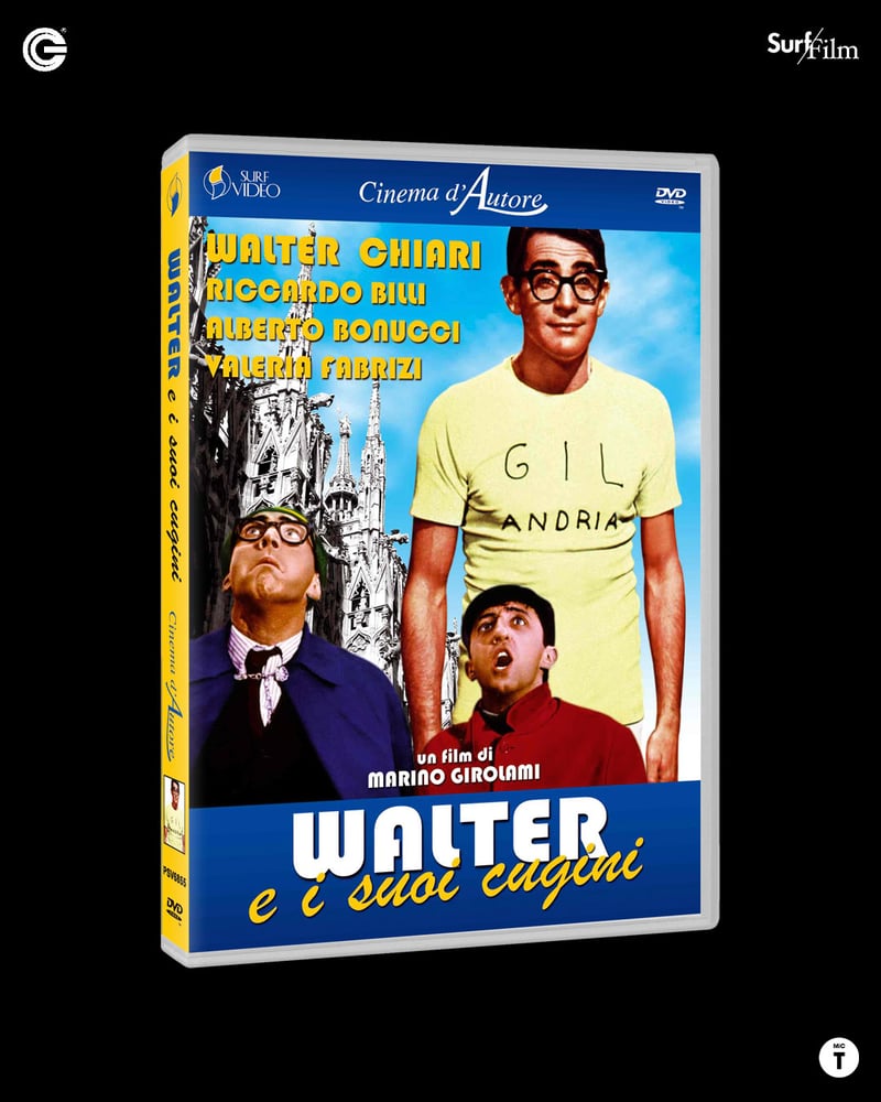 Edizione DVD di Walter e i suoi cugini