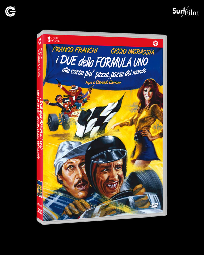 Edizione DVD di I due della Formula Uno alla corsa più pazza pazza del mondo